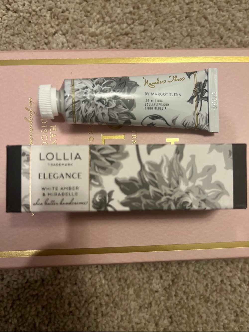 Lollia Elegance Hand Cream - White Amber & Mirabelle